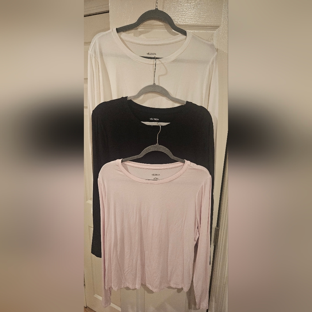 Set of 3 Wild Fable Long Sleeve Tops